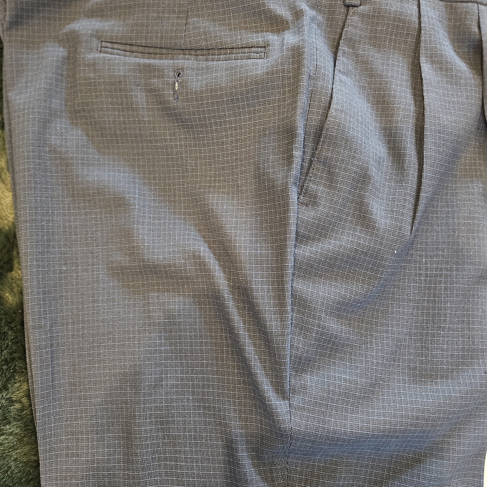 Ralph Lauren Blue and White Striped Pants